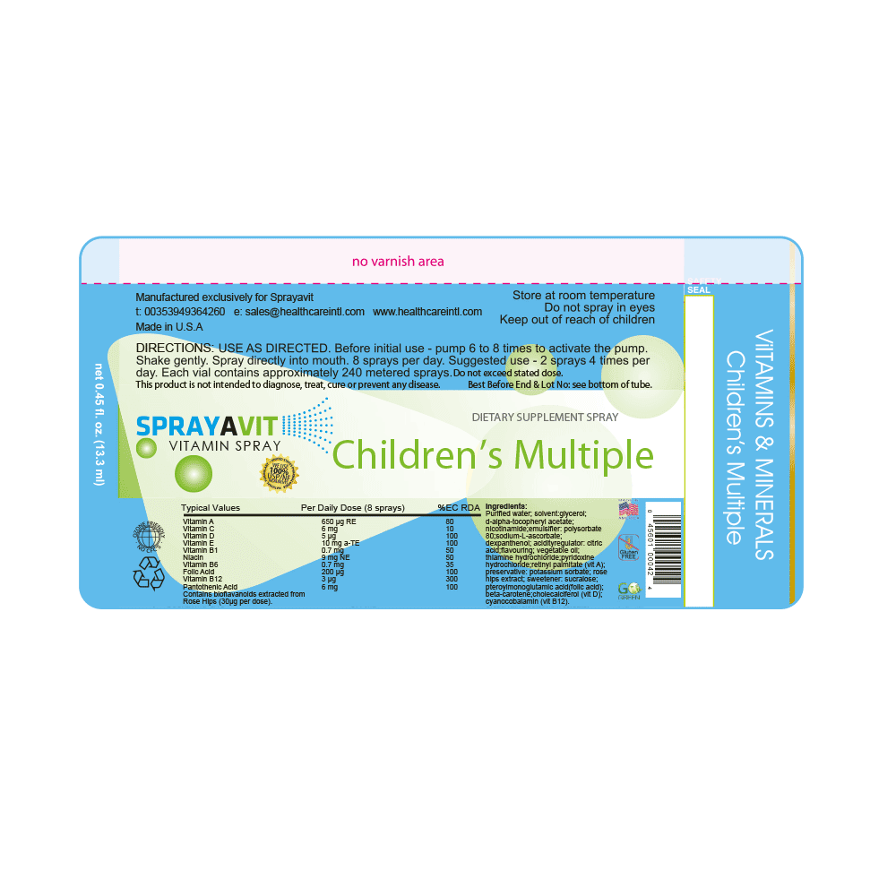Children’s Multiple | Multivitamin Spray - Image 2